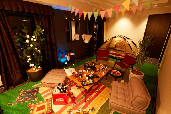 一躍注目されている「グランピング」