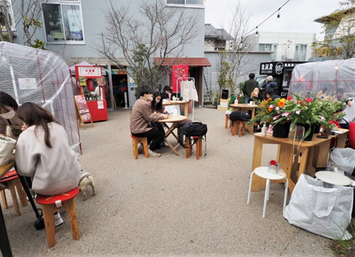 線路跡地に若者が集結-新しいまちと文化をつくる