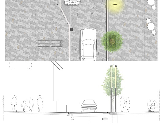 海外研究に裏打ちされた神戸三宮サンキタ通り、サンキタ広場の都市デザイン事例